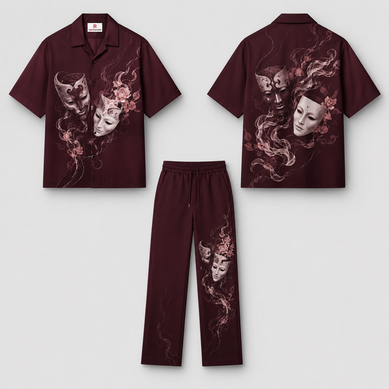 Red Fashion polished luxury native look